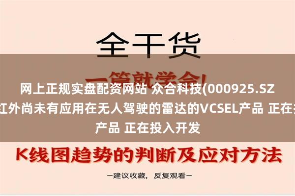 网上正规实盘配资网站 众合科技(000925.SZ)：焜腾红外尚未有应用在无人驾驶的雷达的VCSEL产品 正在投入开发